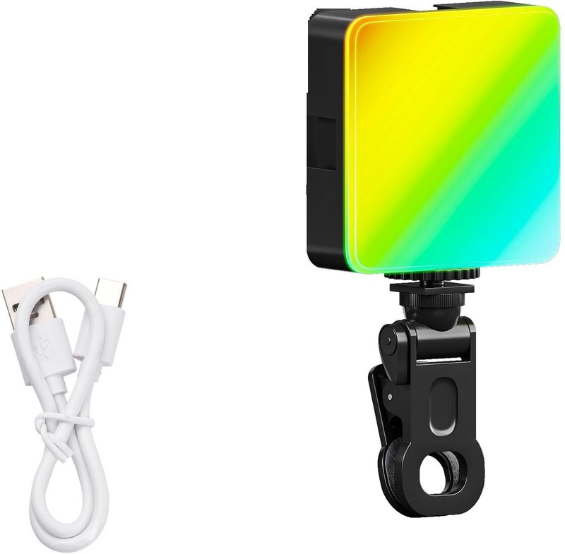 CHG Selfie Light for Phone Led Light for Camera Video Compact Mirror Led Lights 250 lx Camera LED Light(Batteries Included)