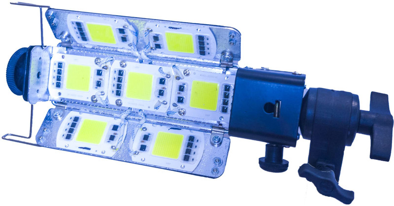 PICPRO Hi-Glo Porta LED 7 Panel Light Low Power Consuming LED Panels -350Watt 1000 lx Camera LED Light