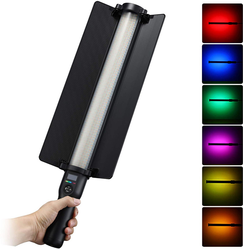 Czech KNE_Buy New RGB LED Light Stick Wand GVG17 5800 lx Camera LED Light(Batteries Included)