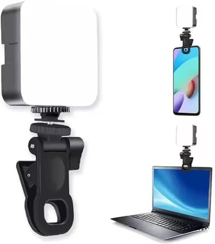 ZIRAK Pocket Size RGB LED Video Light | Rechargeable Camera Light for Creators 800 lx Camera LED Light(Batteries Included)