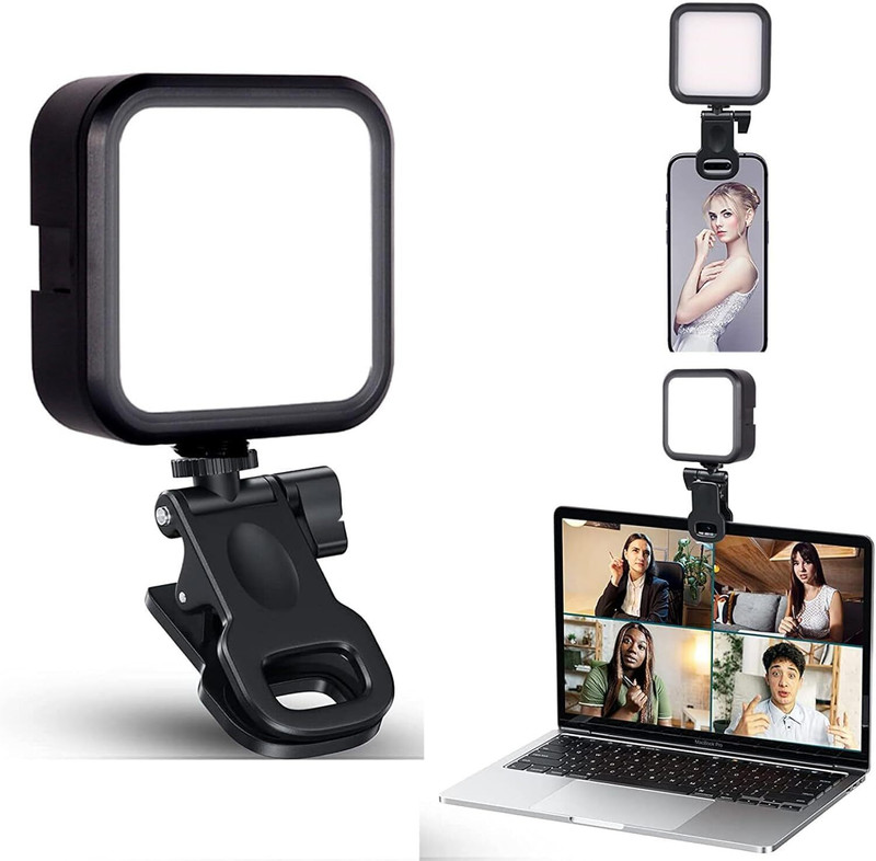 Vidhmahi Video Light for Video Shooting YouTube,Zoom Meeting, Photography Lighting 0 lx Camera LED Light(Batteries Included)