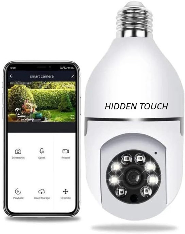 HIDDEN TOUCH CAMERA 360 1 lx Camera LED Light