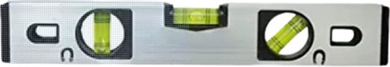 Mass Pro Magnetic Carpenter Spirit Level Magnetic Carpenter's Level (30 cm) Levelling Base Camera Leveler(Three Axis)