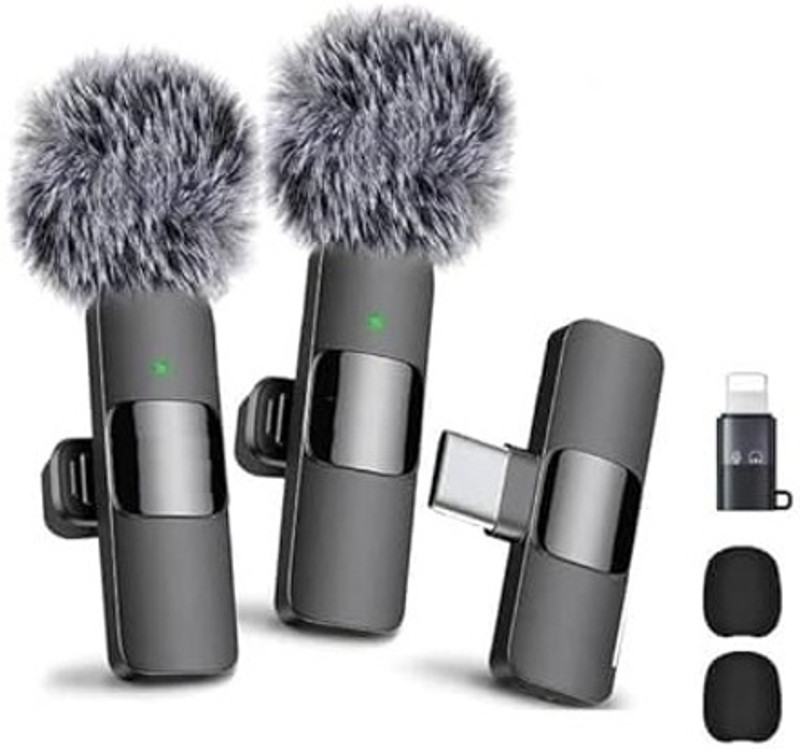 VitalWear K9 Furry Wireless Mic for Type-C & iPhone – Vlogging & Streaming Mic Camera Microphone