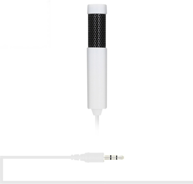 ELFOG Lapel Mic Lavalier Omni-directional Double Condenser Microphone Camera Microphone
