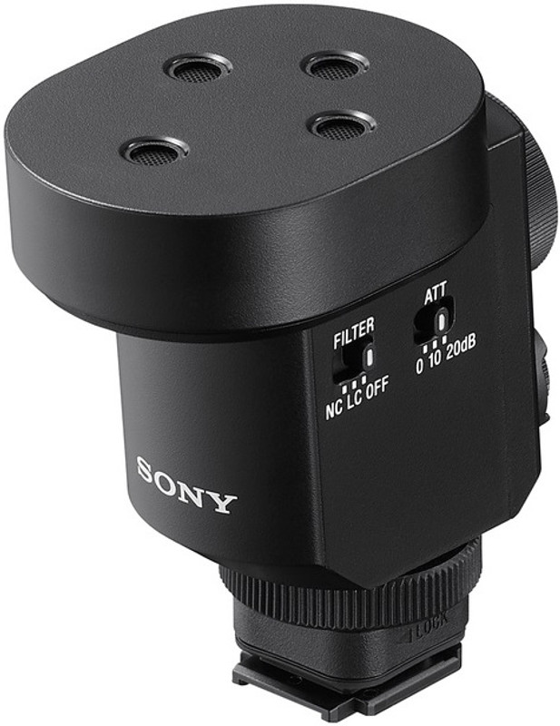 SONY ECM-M1 Shotgun Mic,8 Direction Record,Youtubers,Interview,Group Video Camera Microphone