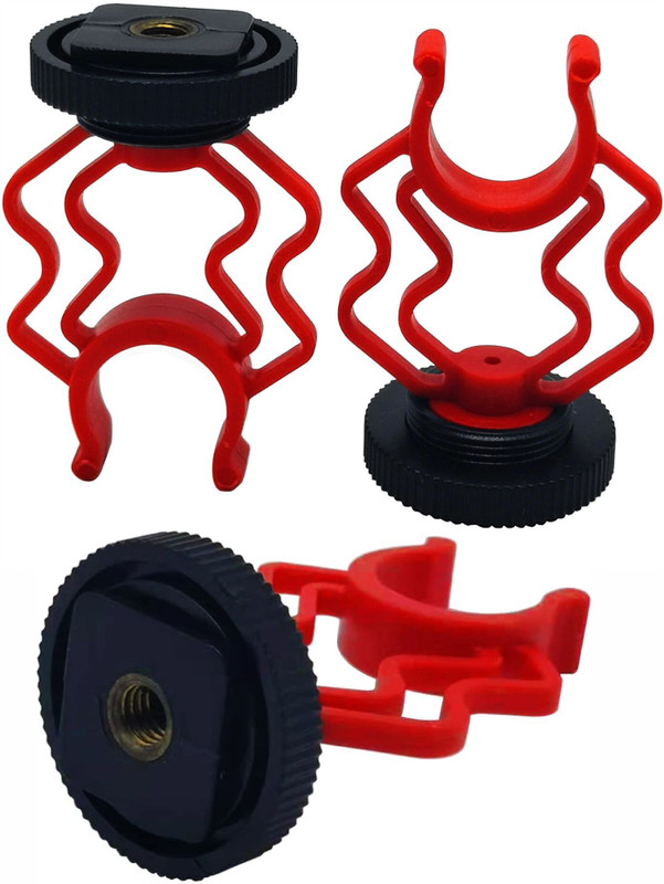 fotokina Universal Shock Mount Holder for Shotgun Microphones Camera Microphone