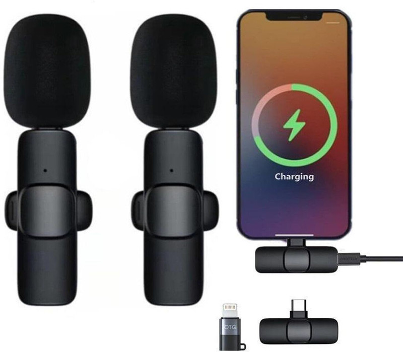 SterlingBazaar K9-Wireless Mic for Vlog/Youtube Camera Microphone