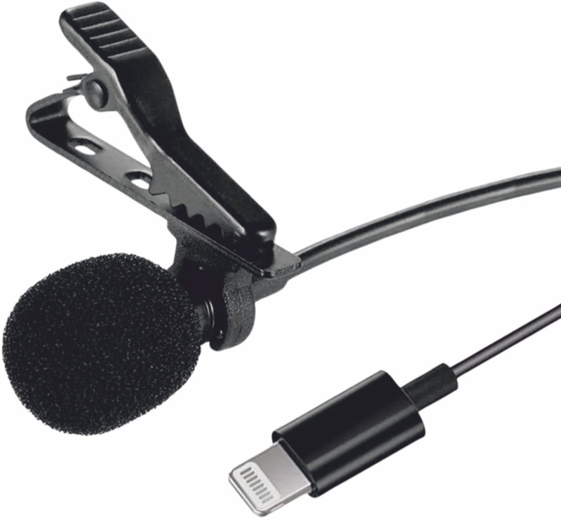 fotokina Microphone for iphones with 3 mtr cable. Camera Microphone