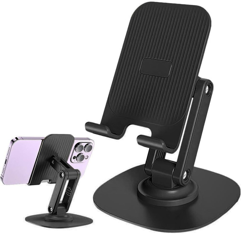 KJDESIGN Adjustable Foldable Mobile Phone Stand Camera Mobile Mod(Compatible only with All Smartphones, Android & iOS Smartphones)