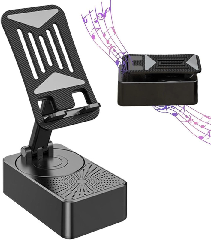 kinjas Mobile Stand with Speaker Camera Mobile Mod(Compatible only with  Mobile)