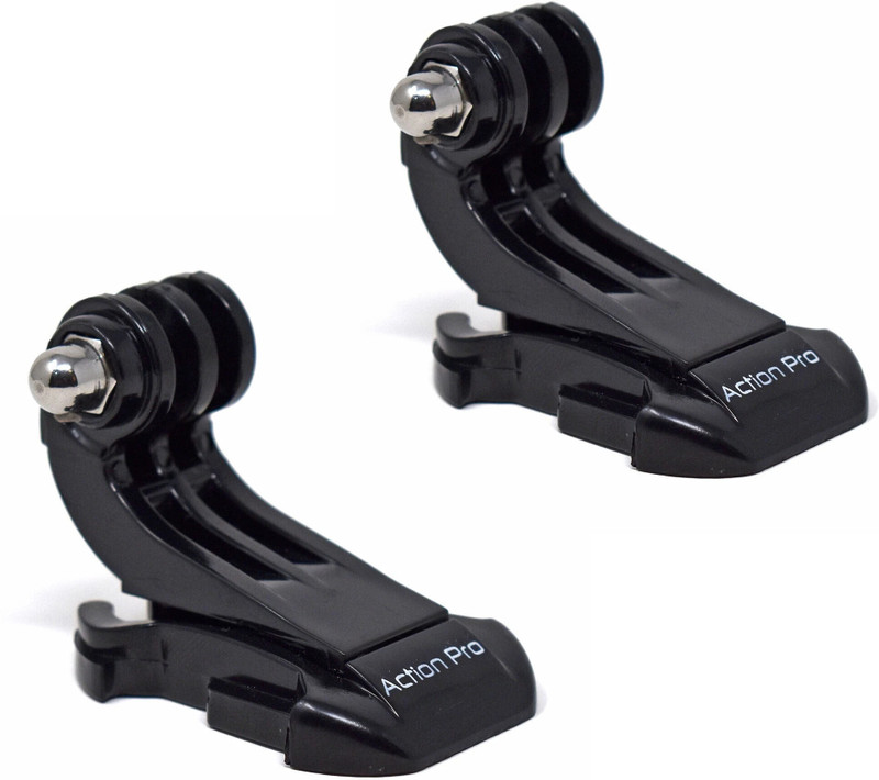 Action Pro Flat Surface Grip Camera Mount(Made in India 2 x Improved J Hook Quick Release Buckle Mount For GoPro SJCAM)