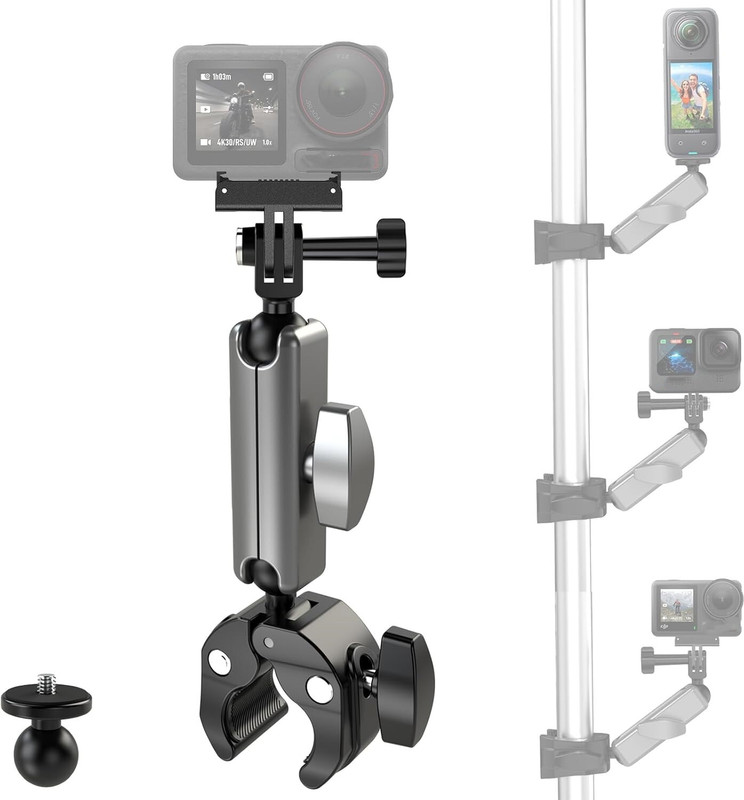 Clefairy Handlebar Stand Camera Mount(Multicolor)