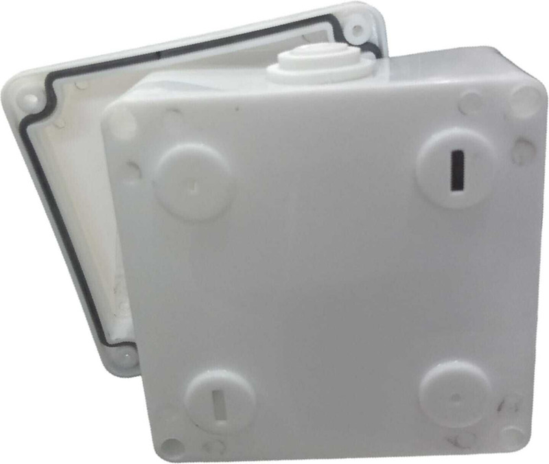 bectro Wall Flat Placement Camera Mount(white (5*5 waterproof))