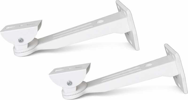 UNIMUS Wall Flat Placement Camera Mount(Wall Mount Stand for Bullet Camera Outdoor/Indoor CCTV - White)
