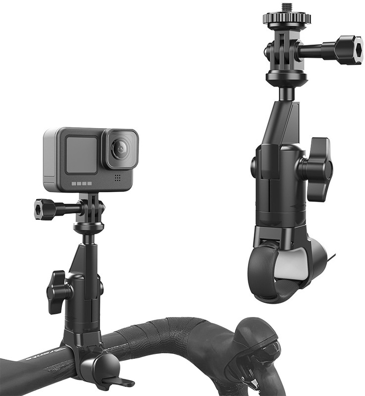 Zorbes Handlebar Rail Camera Mount(Black)