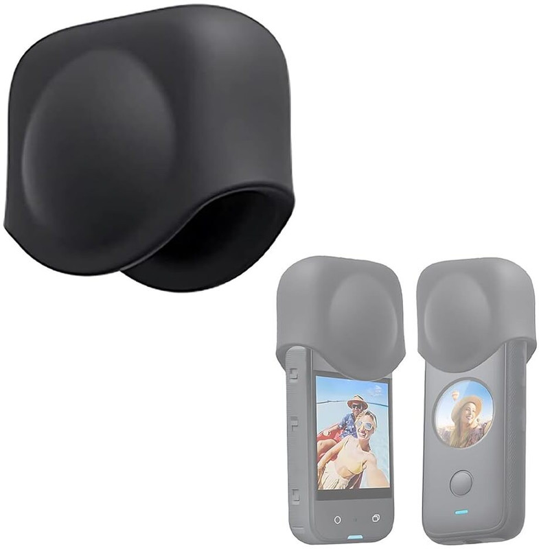Action Pro Cap Grip Camera Mount(Lens Cap for Insta360 X3 X2, Silicone Case Protector)