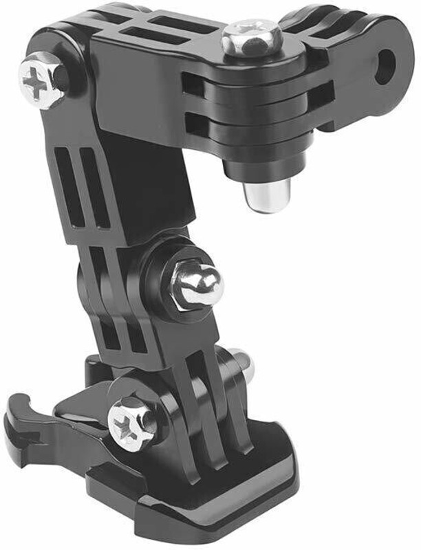 Action Pro Helmet Grip Camera Mount(4-Way Adjustment Base Chin Mount Full Face Helmet For GoPro, Insta360, SJCAM)