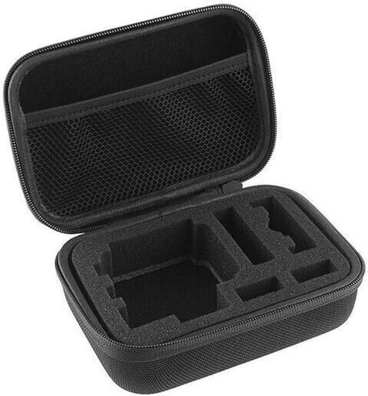 Action Pro Body Flat Placement Camera Mount(Small Carrying Case Protective Bag with Water Resistant Compatible with GoPro)