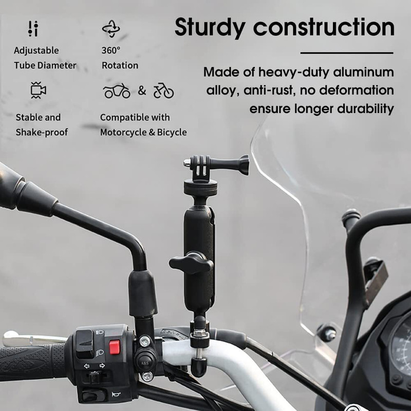 Shinify Handlebar Stand Camera Mount(Black)