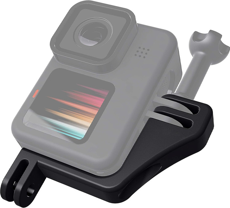 Action Pro Body Grip Camera Mount(Vertical Mount for GoPro Hero 4/5/6/7/8/9, DJI Osmo Action ( Black))