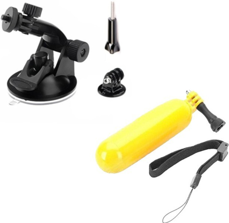 quikprof Floaty Suction Camera Mount(Black, Yellow)