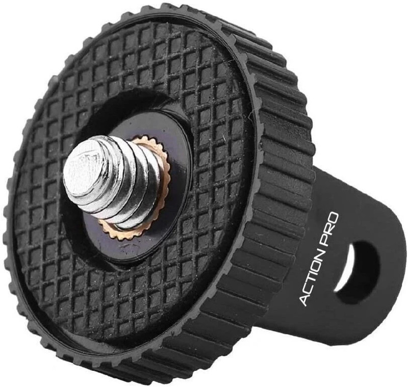 Action Pro Pole Mount Soft Top Camera Mount(Black)