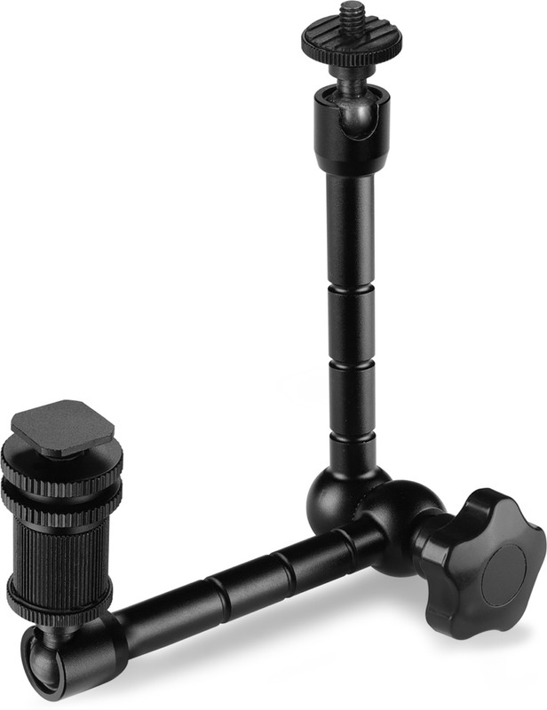 Proaim 11"Magic Arm with Cold Shoe Adapter 360° rotation for Light, Monitor, Camera MA-11 Camera Rig