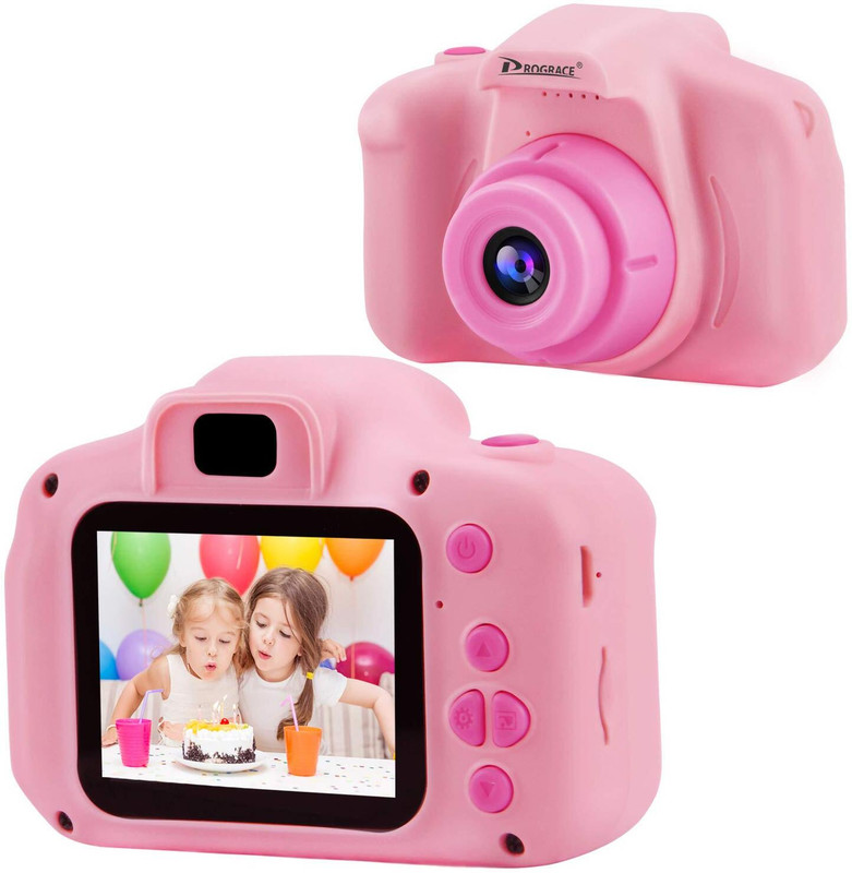 Hokti Kids Selfie Camera 13MP 1080P HD Real Toy Camera 0 Point & Shoot Camera(Multicolor)
