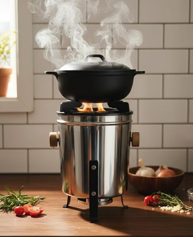 CM Enterprise Electric Camp Stove(Foldable Stainless Steel)