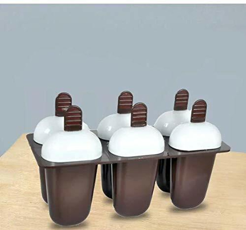 V K Company 100 ml Manual Ice Cream Maker(Brown, White)