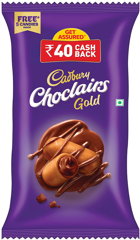 Cadbury Choclairs Gold Chocolate Candy(588 g)