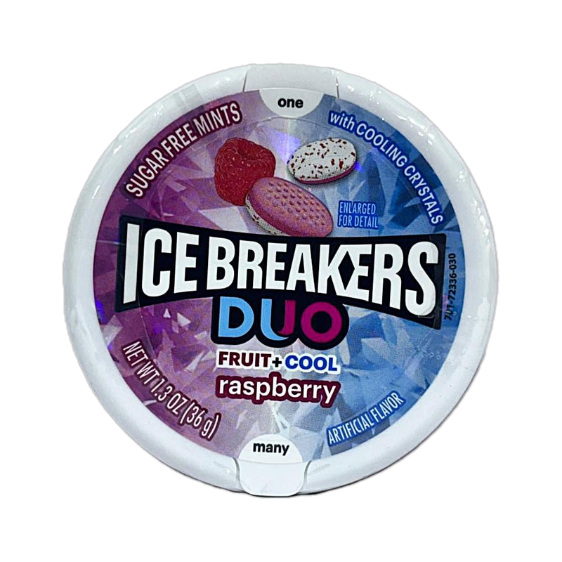 Ice Breaker Duo Fruit+Cool Raspberry Raspberry Mouth Freshener(36 g)