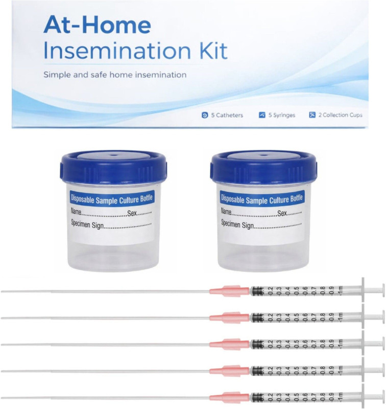 Dmommu Fertility Insemination Kit | Safe Home Pregnancy Planning Kit Intravenous Cannula(Pack of 5)