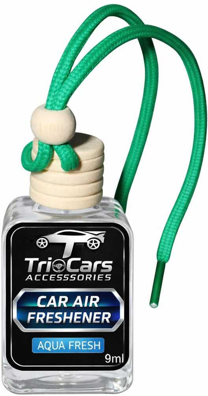 TrioCar Accessories AQUA9 Hanging Car Air Freshener (AQU) Air Purifier(Pack of 1)