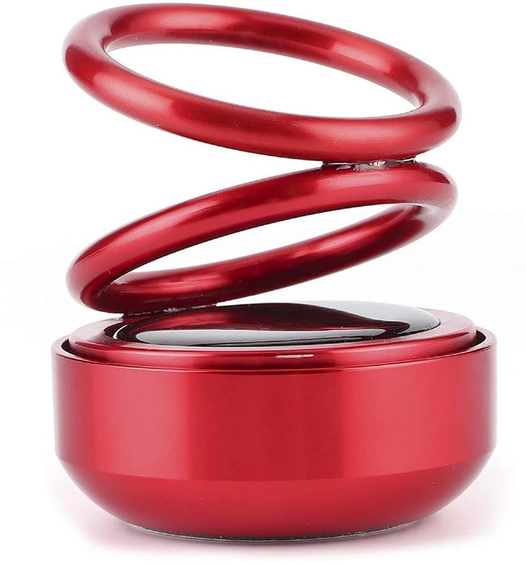Bhavnath Solar Powered Rotating Car Air Freshener 360 Degree Car Perfume Diffuser Solar Powered Rotating Car Air Freshener 360 Degree Car Perfume Diffuser Air Purifier(Pack of 1)
