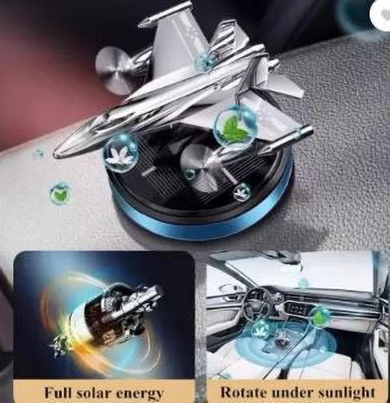 TECHGEAR Dashboard Airplane Aroma Car AirPurifier Decorative Air Purifier(Pack of 1)