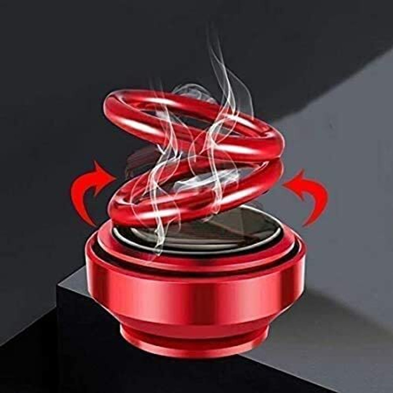 Dvis Orange Car Freshener Diffuser Car Air Freshener Solar Rotating Perfume D-816(150 ml)