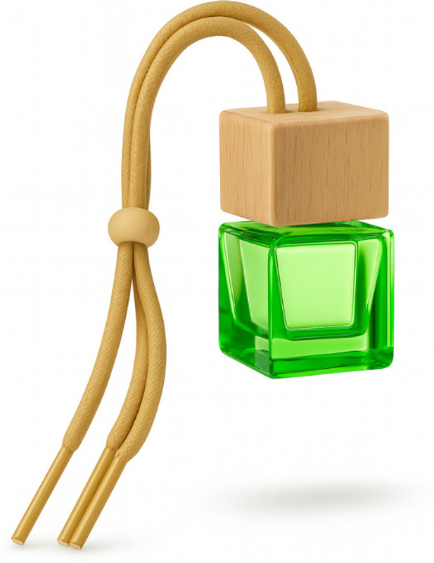 buybuddy LG-2025 Hanging Pod Car Perfume 8 ml Lemongrass Fragrance with Natural Essential Oils Air Purifier(Pack of 1)