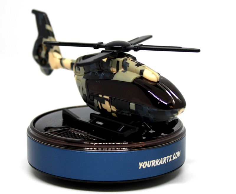 YOURKARTS.COM SOLAR MILITARY CAR AIR FRESHNER ROTATING 360 DEGREE WITH NATURAL FRAGRANCE BLUE Air Purifier(Pack of 1)