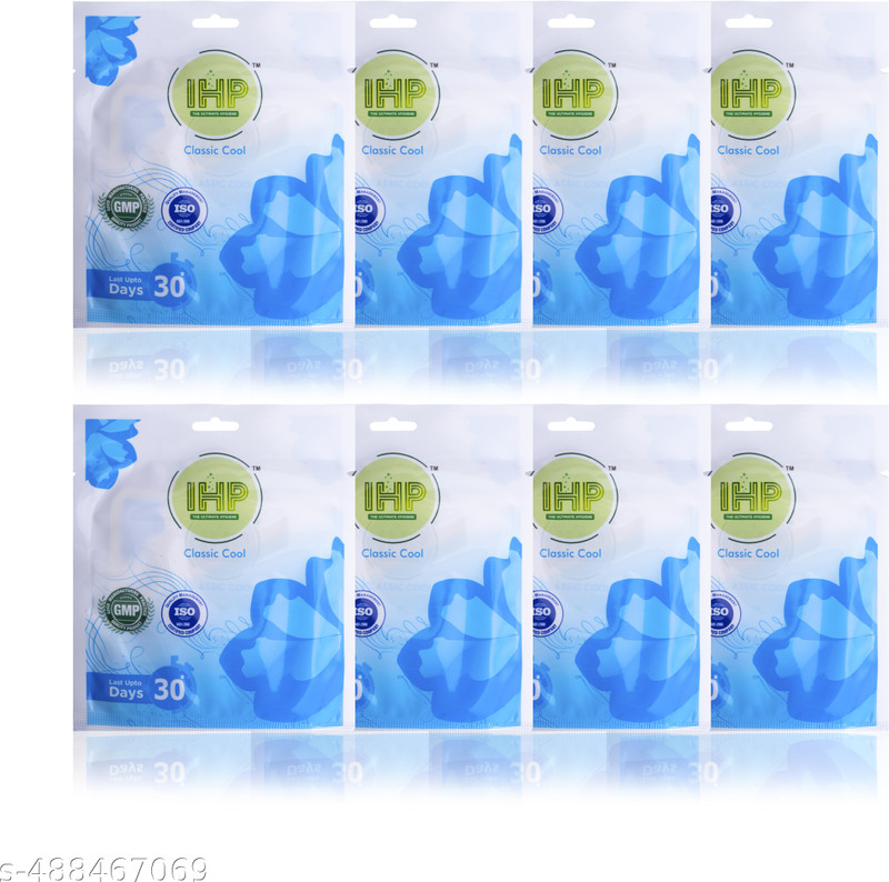 IHP Classic Cool Premium Car Freshener Pack of 10 | Long Lasting 30 Days Aroma Freshener |10 Hanging Freshener Automatic Spray Gel Diffuser | Accessories Air Purifier(Pack of 10)