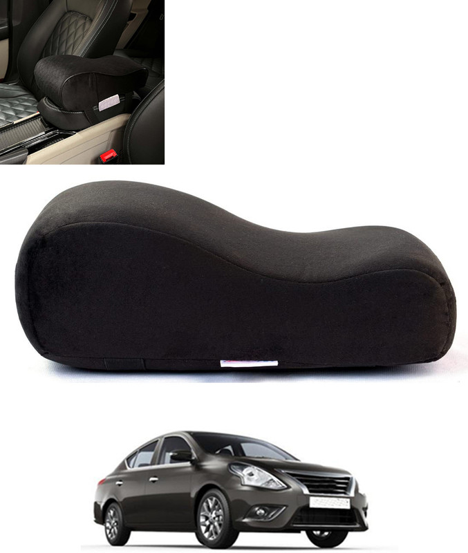 MATIES Universal Compatibility Long-Lasting Vehicle Armrest Protection Cover Black-252 Car Armrest Cover