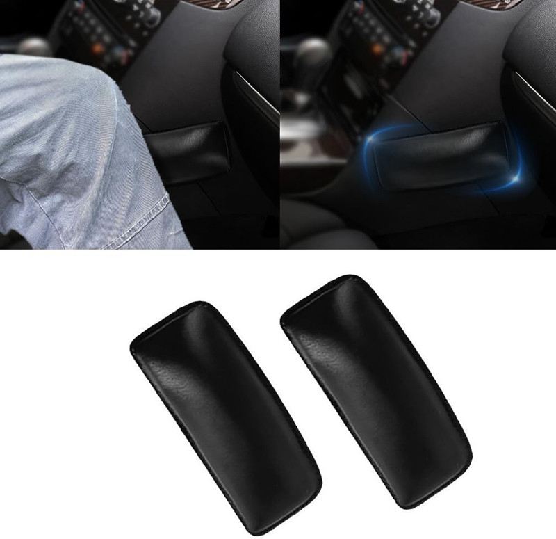 Jiyancreation 2 Pack Car Interior Soft Pads Car Armrest Pad Cushion