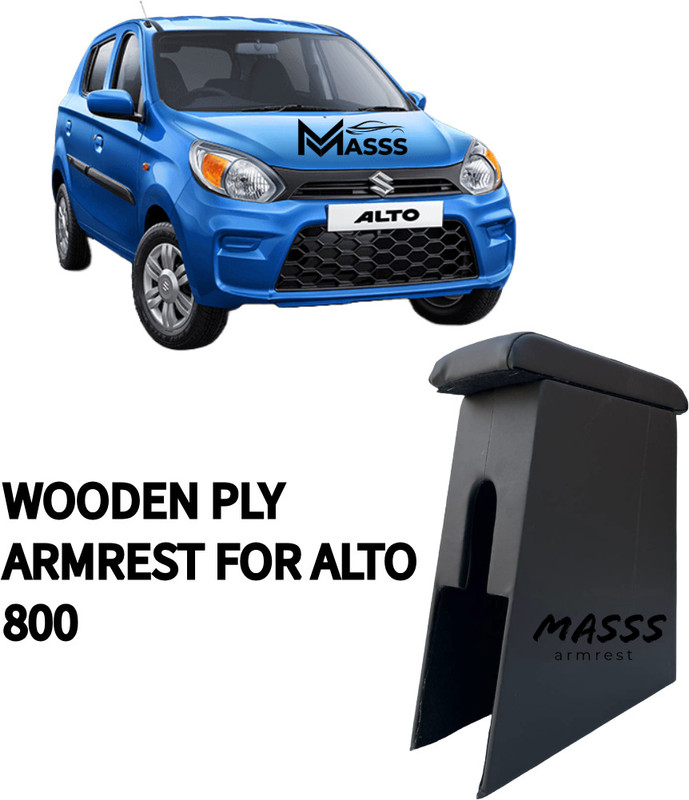 As Per Your Wooden Car Armrest for Maruti Suzuki Alto 800 Car Armrest Pad Cushion