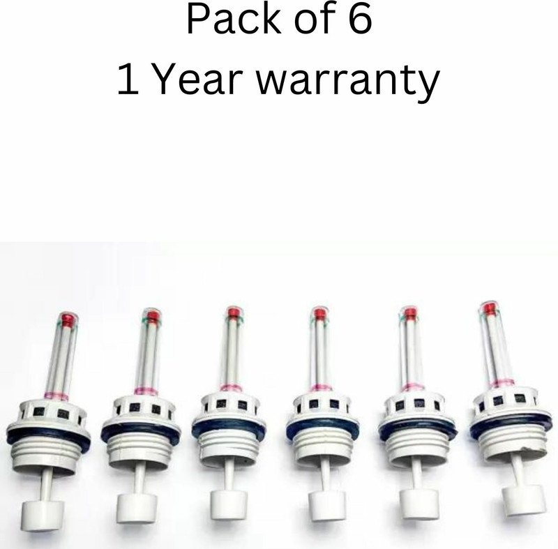 myjas inverter battery water level float indicator white cap set 3 cm thread 6 pcs Car Battery Tray