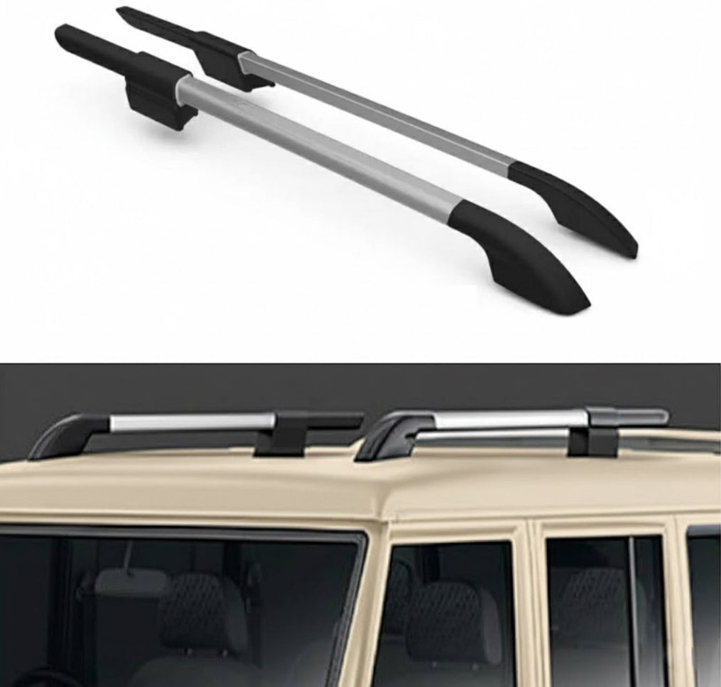 aksmit Mahindra Bolero Car Roof Rail Silver Car Beading Roll For Door, Bumper, Hood(15 m)