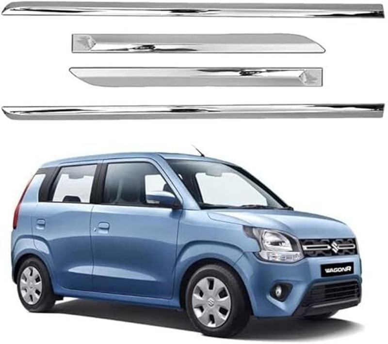 CARSHADE MARUTI SUZUKI WAGONR SIDE BEADING FULL CHROME Car Beading Roll For Door(5 m)