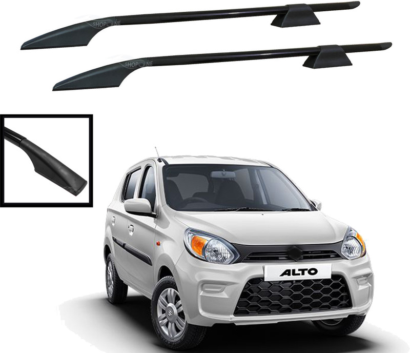 Shopone Black Rocket Style Roofrail For Car Stylish & Durable For Alto Car Beading Roll For Hood(4 m)