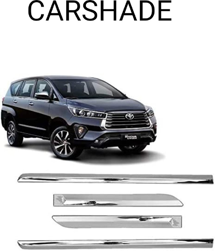 CARSHADE Toyota Innova crysta side beading full chrome Car Beading Roll For Door(5 m)