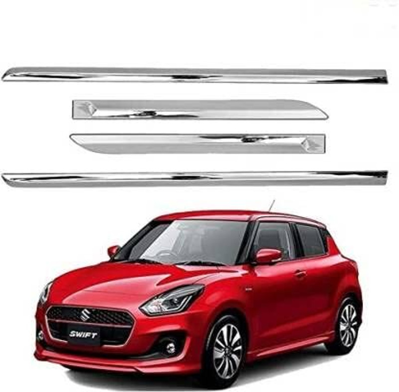 CARXTREME Swift Beading ABS Chrome (All Year) Car Beading Roll For Door(5 m)